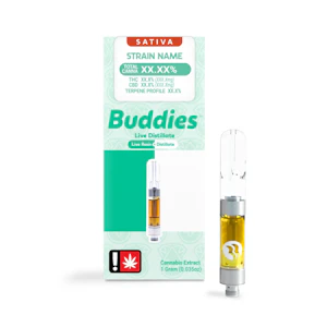 Buddies - GG#12, Live Distillate, 1g