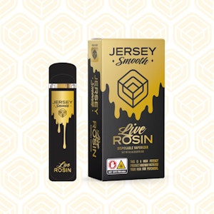 JERSEY SMOOTH - Greasy Mac Live Rosin Disposable 0.5g 
