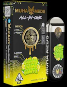 Lemon Kush Mintz | Muha Meds | Live Resin Disposable | 1g