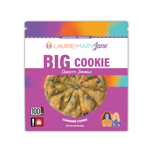 LAURIE + MARYJANE - Confetti Sprinkle Big Cookie