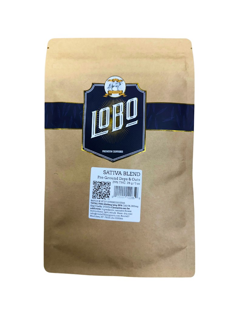 Lobo | Sativa Blend (ground) | 28g