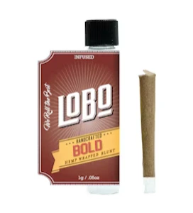 Lobo - Lobo- Blue Dream- 1g glass-tip Infused Hemp Blunt