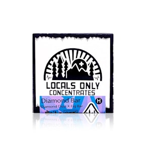 LOCALS ONLY - Concentrate - Diamond Bar - Live Wet Badder - 1G