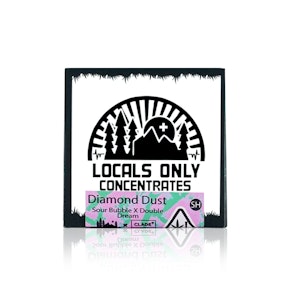 LOCALS ONLY - Concentrate - Diamond Dust - Live Wet Diamonds - 1G