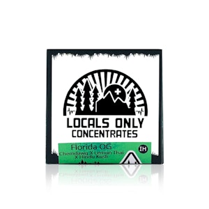 LOCALS ONLY CONCENTRATES - LOCALS ONLY - Concentrate - Florida OG - Live Wet Badder - 1G