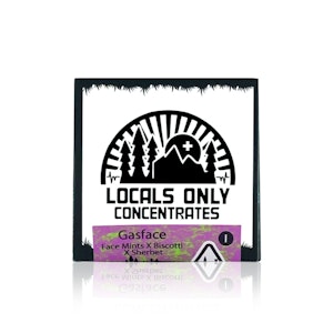 LOCALS ONLY CONCENTRATES - LOCALS ONLY - Concentrate - Gasface - Live Wet Diamonds - 1G