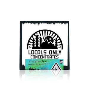 LOCALS ONLY CONCENTRATES - LOCALS ONLY - Concentrate - Private One - Live Wet Diamonds - 1G