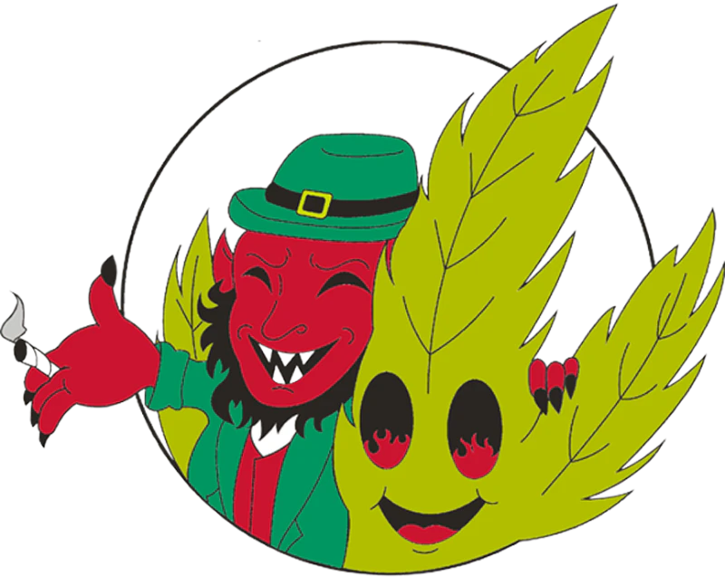 devil's lettuce accessories & more - Red - Devil's Lettuce Zip up 2XL Main Image
