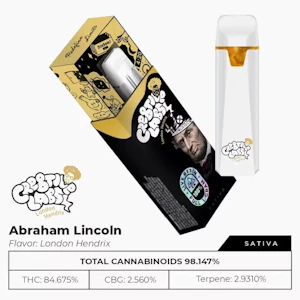Cre8tive Labs - Cre8tive Labs - Disposable Vape - Live Resin - Sativa - London Hendrix - (1g)