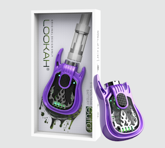 LUV BUDS - Lookah Guitar 510 Thread Vape Battery - PURPLE