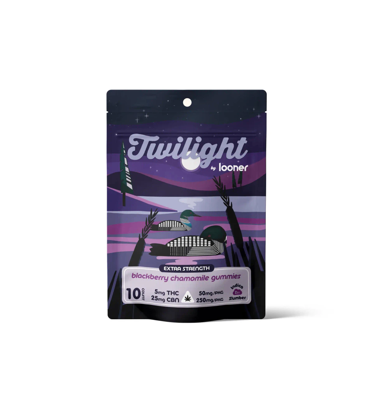 Looner - Looner Twilight Nighttime Gummies 5mg THC + 25mg CBN Main Image