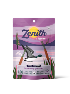 Looner - Zenith Gummies - Blackberry 5mg THC 25mg CBG - 10 count