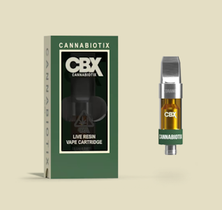 CANNABIOTIX - CBX - Lemonade Sage - 0.5g Live Resin Vape Cart