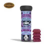 Lost Farm | Black Raspberry | Live Resin CBN Strain-Specific Gummies | 100mg