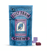 Blueberry 10pk Fruit Chews - 100mg
