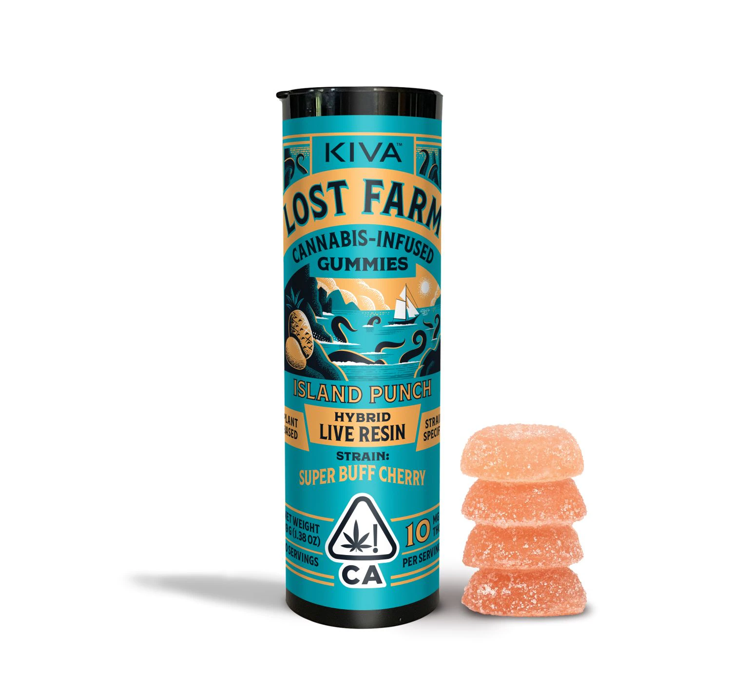Lost Farm - Lost Farm - 100mg Gummies - Island Punch - Super Buffy Cherry Main Image