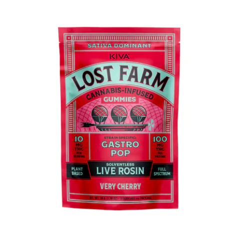 Lost Farm - Very Cherry 10pk Gummies - 100mg Main Image
