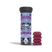 Lost Farm - 10mg : 5mg CBN Black Raspberry x Northern Lights Live Resin Gummies