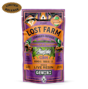 Kiva Lost Farms x Alien Labs Live Resin Chews Orange N' Dreams CBN