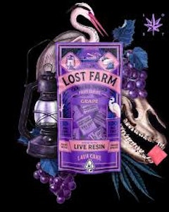 KIVA - Lost Farms Live Rosin - Grape - 200MG