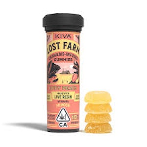 LOST FARM - LOST FARM | JUICY PEACH MIMOSA - 10PK | EDIBLE | 100MG