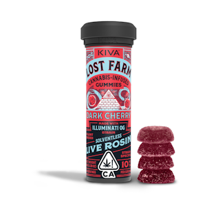LOST FARM - Lost Farm Gummies Dark Cherry Illuminati OG Rosin (I) 100mg