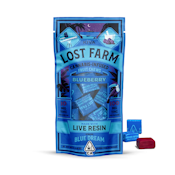 Lost Farm Chews Blueberry Blue Dream (VEGAN) 100mg