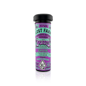 LOST FARM - Edible - Grape - Purple Dream - Live Resin - 100MG
