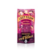 LOST FARM - POMBERRY KUSH MINTS PUNCH ROSIN 100MG