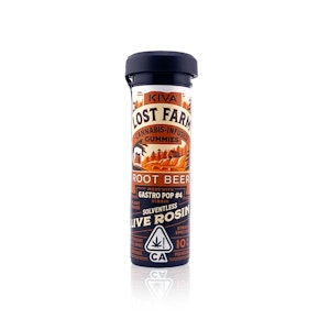 LOST FARM - Edible - Root Beer - Gastro Pop #4 - Rosin Gummies - 100MG