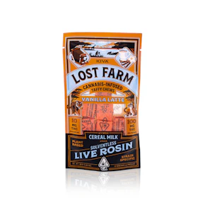 LOST FARM - Edible - Cereal Milk - Vanilla Latte - Rosin - Fruit Chews - 100MG