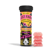 Lost Farm - 100mg Rosin Gummies (Pink Pineapple-Sativa)