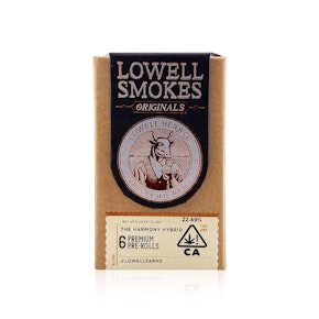 LOWELL - Preroll - The Harmony Hybrid - 6-Pack - 3.5G