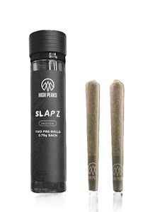 HIGH PEAKS (NY) - Slapz | Indica | 2-Pack Pre-Rolls | 1.5g