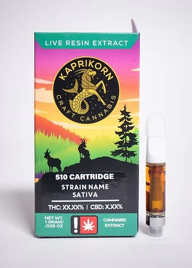 Kaprikorn - Kaprikorn Permanent Lee Hi Live Resin Cartridge 1g Main Image