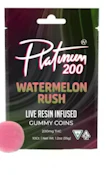 Platinum-Live Resin-Gummies-Watermelon Rush-200mg