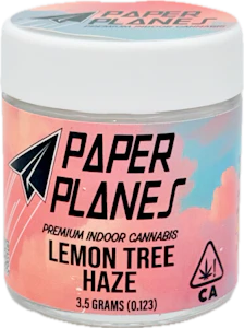 Paper Planes - Lemon Tree Haze 3.5g Jar - Paper Planes