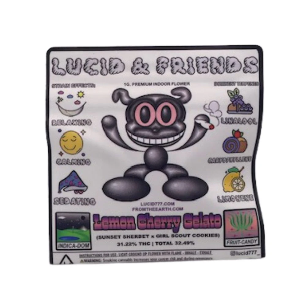 LUCID & FRIENDS - LEMON CHERRY GELATO 1G - LUCID Main Image