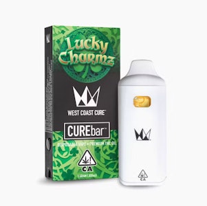 WEST COAST CURE - West Coast Cure - Disposable Vape - CUREBar - Hybrid - Lucky Charmz - (1g)
