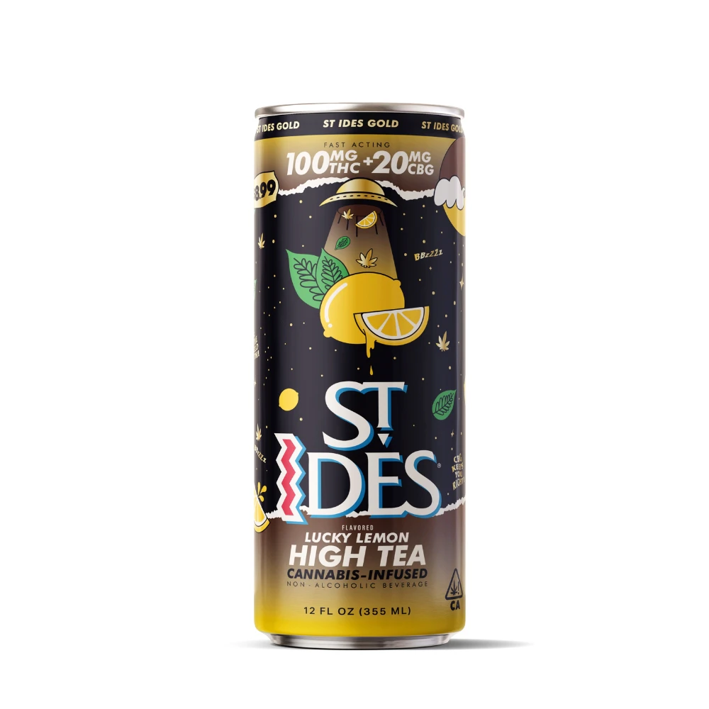 ST IDES - St Ides | High Tea 100mg - Lucky Lemon +20mg CBG Main Image