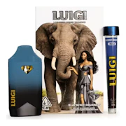 Luigi | Blackout Highness | All In One 1g Vape + Infused Preroll .5g