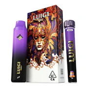 Luigi | Peanut Butter Breath | Rosin All-In-One Vape 1g + Infused Bubble Hash Rosin Preroll Blunt 1g