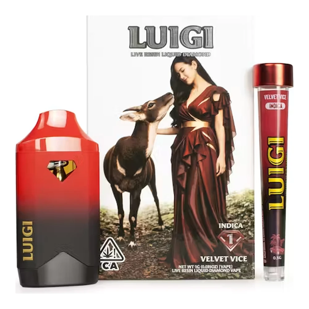Luigi - Luigi | Velvet Vice | All In One 1g Vape + Infused Preroll .5g Main Image