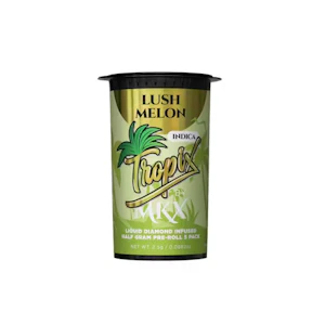 MKX - MKX Tropix - Lush Melon Liquid .5G Diamond Infused Pre-Roll (5 Pack)