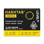 Level 250mg HashTab Indica