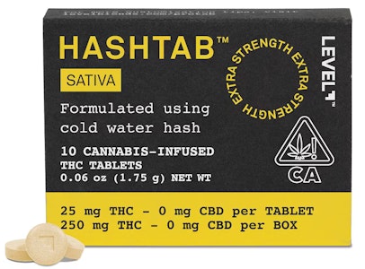 LEVEL+ - Level 250mg HashTab Sativa