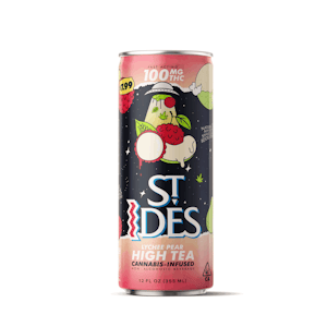 ST.IDES - St Ides - 12oz 100mg THC Beverage - Lychee Pear