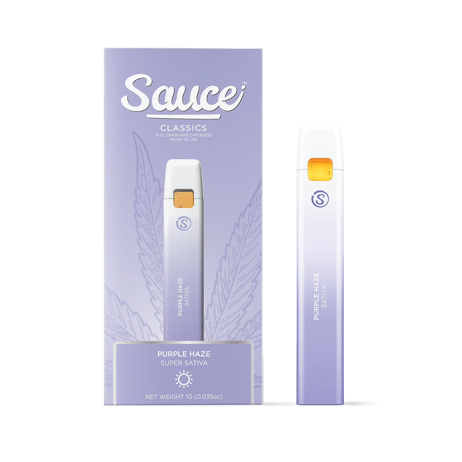 Sauce. - SAUCE | PURPLE HAZE - AIO | CARTRIDGE | 1G Main Image