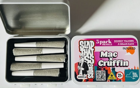 Slap That Ass Exotics - Slap That Ass Exotics | Pre-Roll | Infused Joints - Mac x Cruffin | 2.5g 5