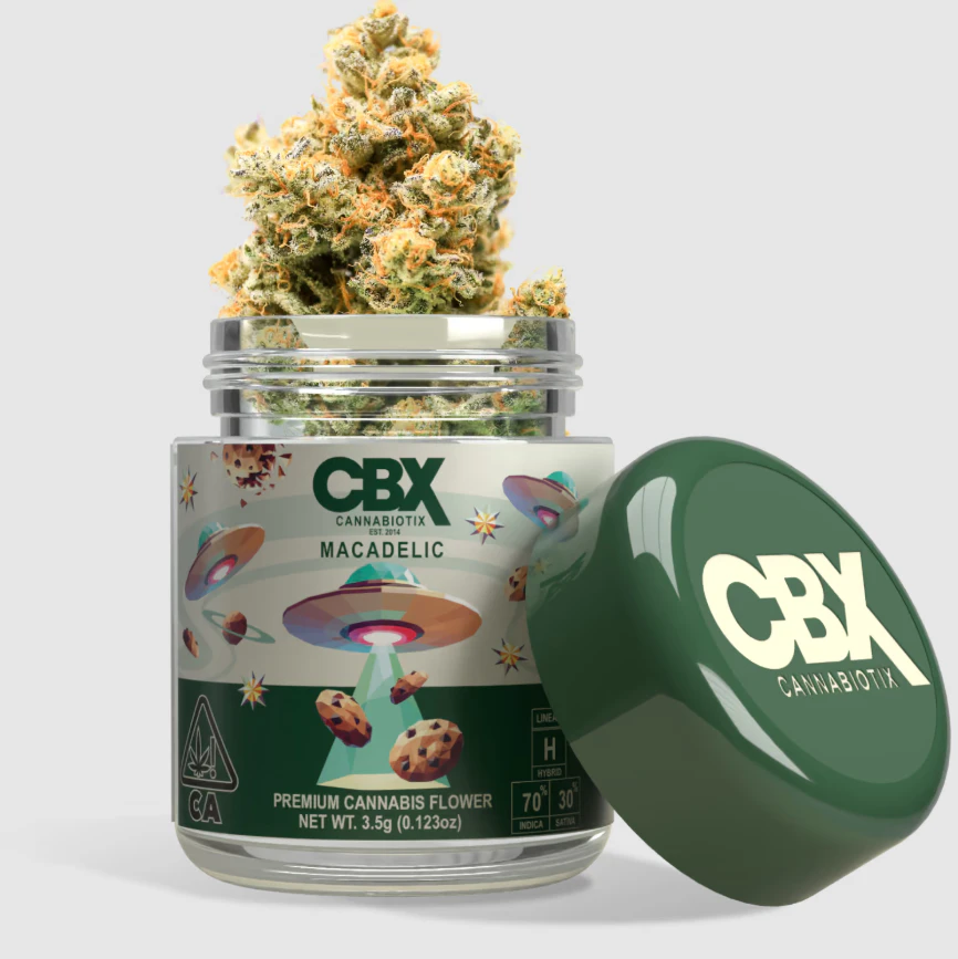 CBX: Cannabiotix - CBX - Macadelic - 3.5g Flower Main Image